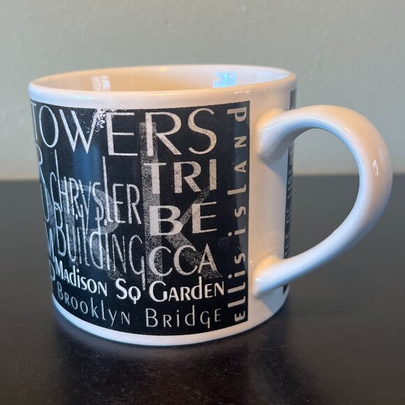 Blue Harbor NEW YORK CITY Landmark Souvenir Oversized Mug ~ SD GRAPHICS - Picture 6 of 13